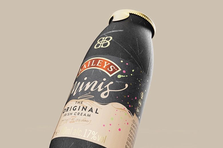 Chai giấy mới cho sản phẩm đồ uống có cồn của Diageo